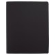 Папка с металлическим пружинным скоросшивателем BRAUBERG, картон/ПВХ, 35 мм, черная, до 290 листов, 228337