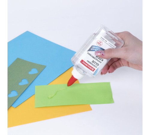 Клей канцелярский EXTRA BRAUBERG, 150 мл, с дозатором, 228406