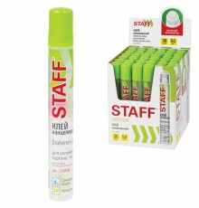 Клей канцелярский STAFF EVERYDAY, 50 мл, сетчатый аппликатор, 228408