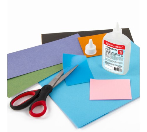 Клей канцелярский силикатный BRAUBERG 