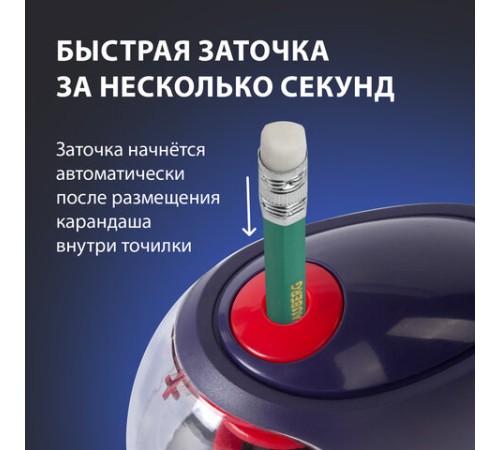 Точилка электрическая BRAUBERG 