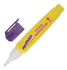 Ручка-корректор ЮНЛАНДИЯ, 9 мл, металлический наконечник, 228432