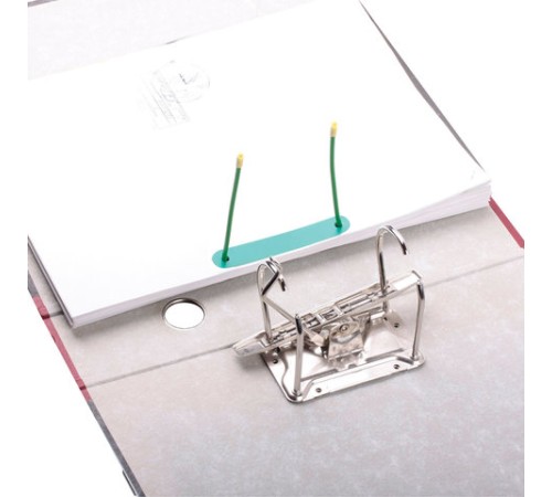 Механизмы для скоросшивания металло-пластиковые, КОМПЛЕКТ 10 шт., 80х200 мм, STAFF, 228475