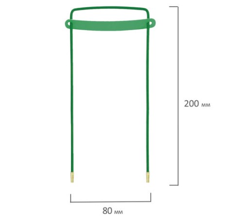 Механизмы для скоросшивания металло-пластиковые, КОМПЛЕКТ 10 шт., 80х200 мм, STAFF, 228475