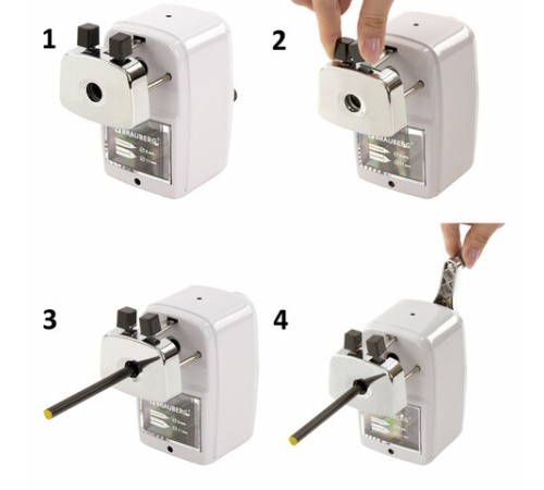 Точилка механическая BRAUBERG 