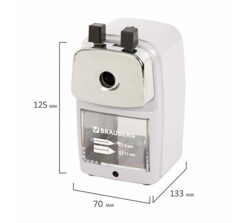 Точилка механическая BRAUBERG 