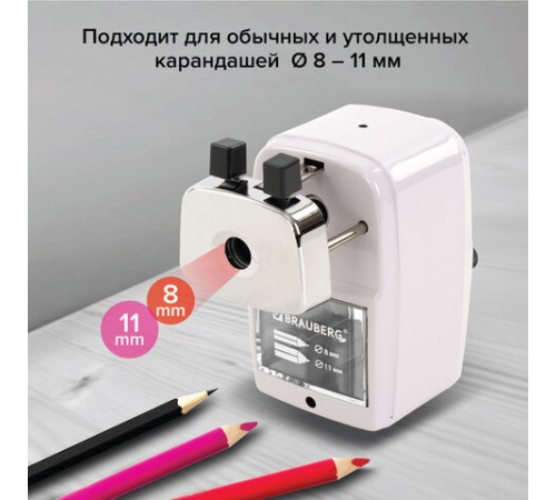 Точилка механическая BRAUBERG 
