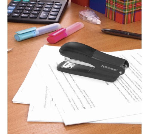Степлер №24/6, 26/6 BRAUBERG 