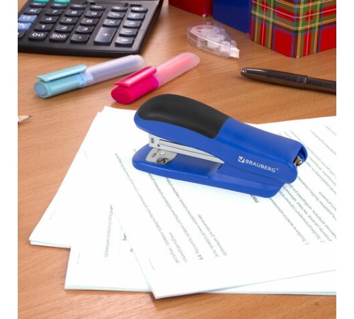 Степлер №24/6, 26/6 BRAUBERG 