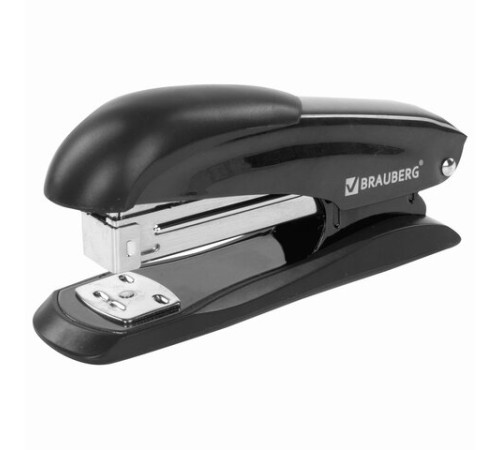 Степлер №24/6, 26/6 металлический BRAUBERG 