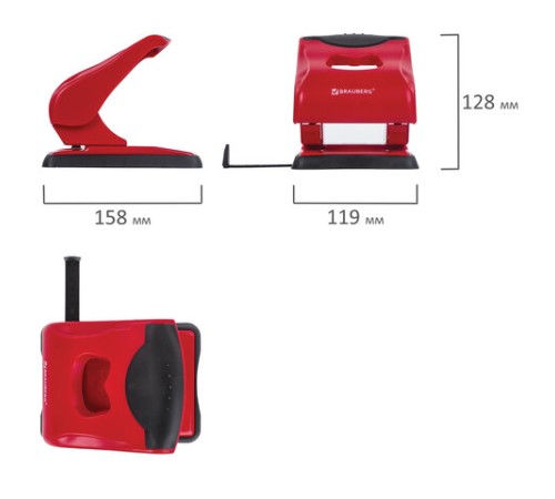 Дырокол BRAUBERG 