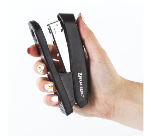 Степлер №24/6, 26/6 BRAUBERG 