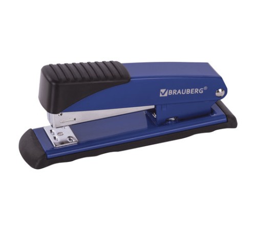Степлер №24/6, 26/6 металлический BRAUBERG 
