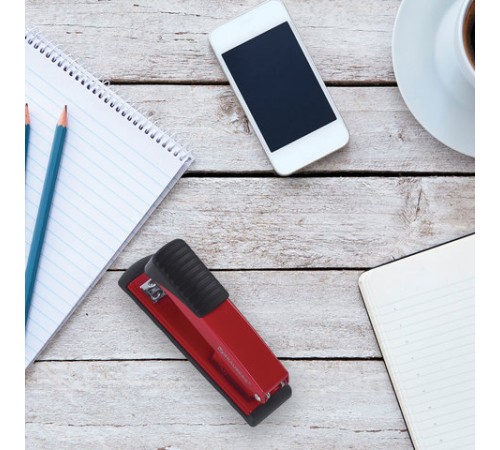 Степлер №24/6, 26/6 металлический BRAUBERG 