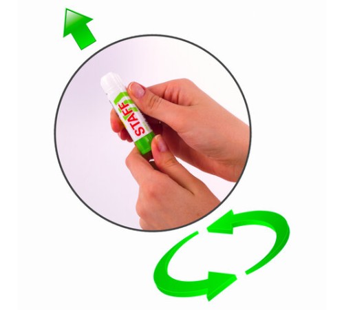 Клей-карандаш УСИЛЕННЫЙ STAFF Profit, 8 г, PVP-основа, 228660