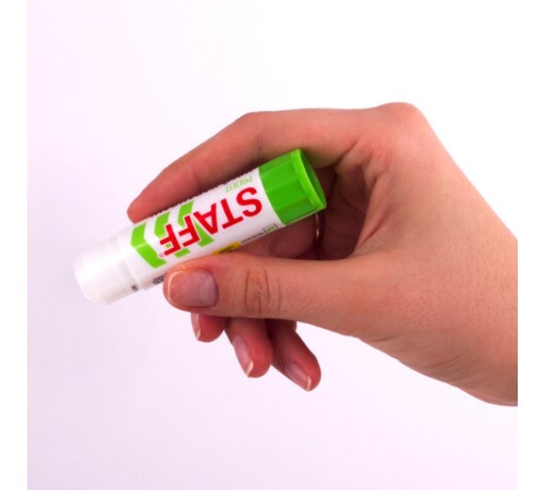 Клей-карандаш УСИЛЕННЫЙ STAFF Profit, 8 г, PVP-основа, 228660