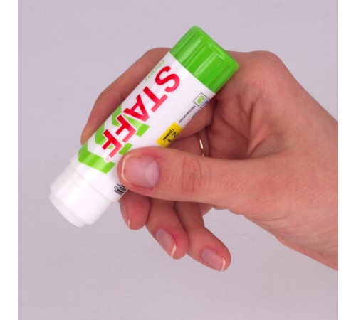 Клей-карандаш УСИЛЕННЫЙ STAFF Profit, 21 г, PVP-основа, 228662