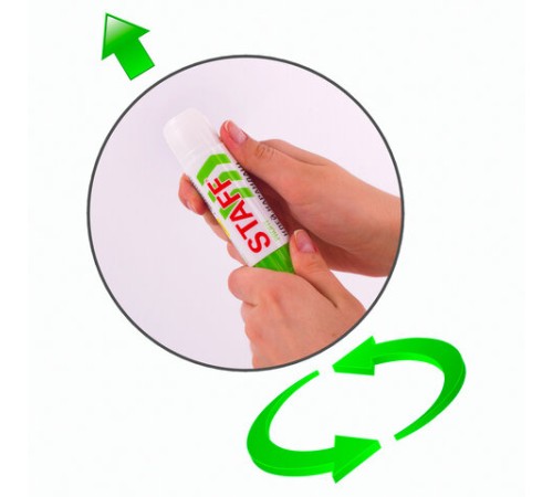 Клей-карандаш УСИЛЕННЫЙ STAFF Profit, 36 г, PVP-основа, 228663