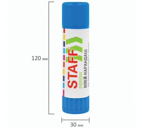 Клей-карандаш STAFF EVERYDAY, 40 г, 228665