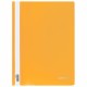 Скоросшиватель пластиковый BRAUBERG, А4, 130/180 мкм, желтый, 228671