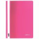 Скоросшиватель пластиковый BRAUBERG, А4, 130/180 мкм, розовый, 228672