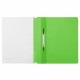 Скоросшиватель пластиковый BRAUBERG, А4, 130/180 мкм, салатовый, 228674