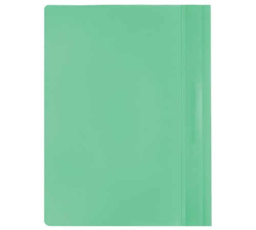 Скоросшиватель пластиковый BRAUBERG, А4, 130/180 мкм, бирюзовый, 228675