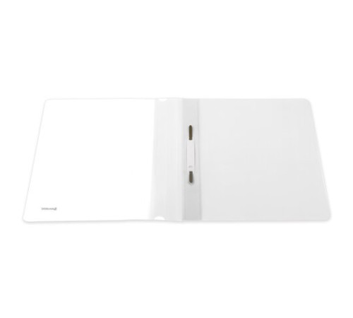 Скоросшиватель пластиковый BRAUBERG, А4, 130/180 мкм, белый, 228676