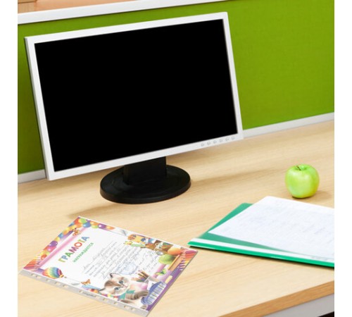 Папки-файлы перфорированные А4 ЮНЛАНДИЯ, КОМПЛЕКТ 100 шт., гладкие, 35 мкм, 228680