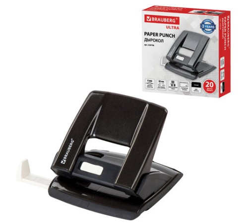 Дырокол металлический BRAUBERG 