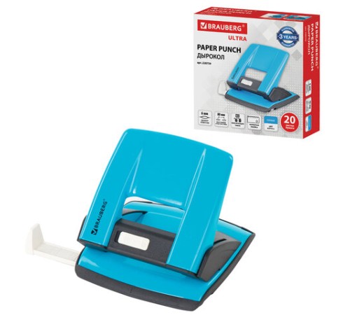 Дырокол металлический BRAUBERG 