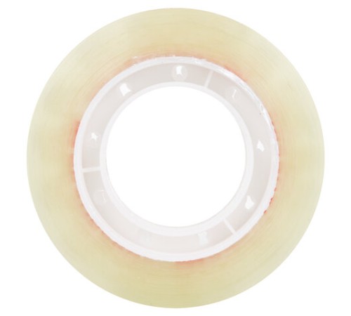 Клейкие ленты 19 мм х 33 м канцелярские BRAUBERG, КОМПЛЕКТ 4 шт., прозрачные, гарантированная длина, 228762