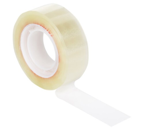 Клейкие ленты 19 мм х 33 м канцелярские BRAUBERG, КОМПЛЕКТ 4 шт., прозрачные, гарантированная длина, 228762