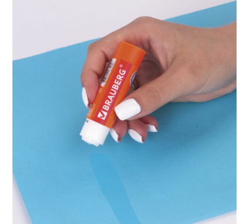 Клей-карандаш BRAUBERG MIX, 9 г, PVP основа, 229071