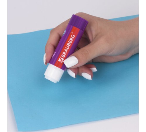 Клей-карандаш BRAUBERG MIX, 15 г, PVP основа, 229072