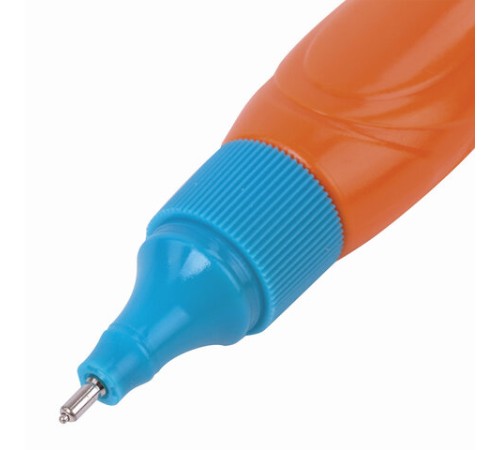 Ручка-корректор BRAUBERG MIX, 9 мл, металлический наконечник, ассорти, 229075