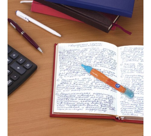 Ручка-корректор BRAUBERG MIX, 9 мл, металлический наконечник, ассорти, 229075