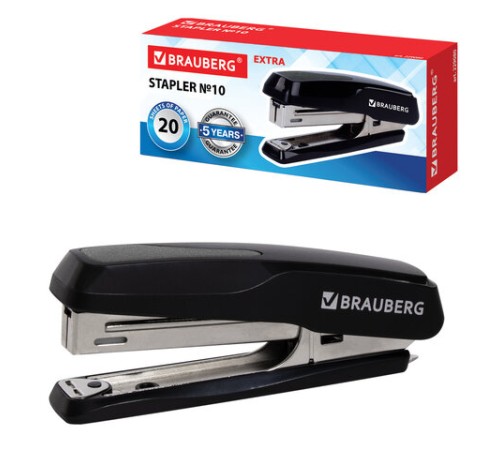 Степлер №10 BRAUBERG 
