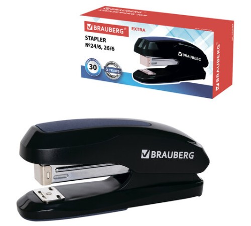 Степлер №24/6, 26/6 BRAUBERG 