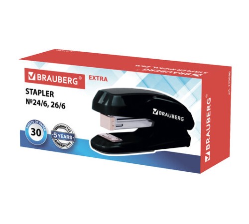 Степлер №24/6, 26/6 BRAUBERG 