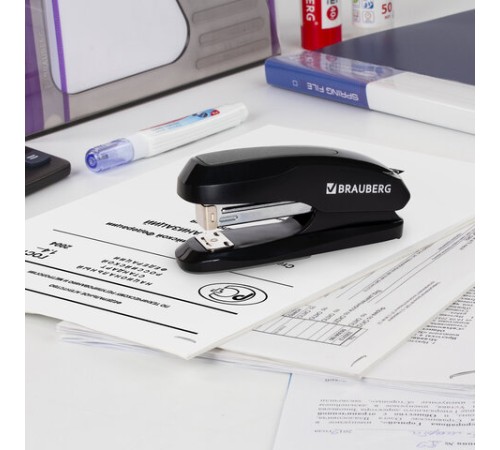 Степлер №24/6, 26/6 BRAUBERG 