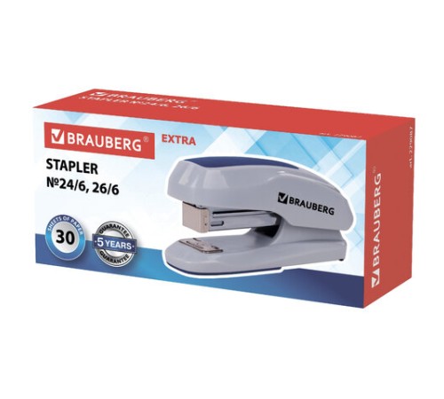 Степлер №24/6, 26/6 BRAUBERG 