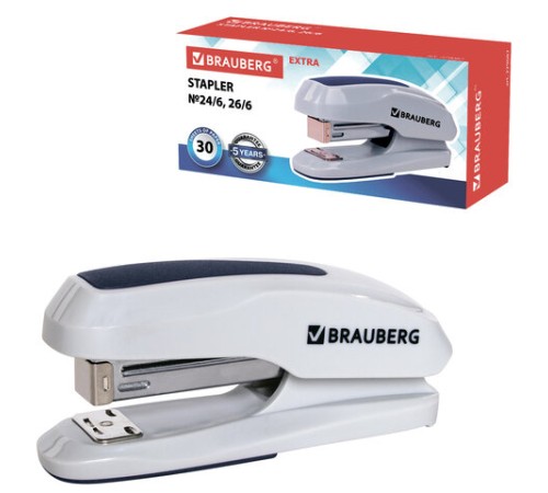Степлер №24/6, 26/6 BRAUBERG 