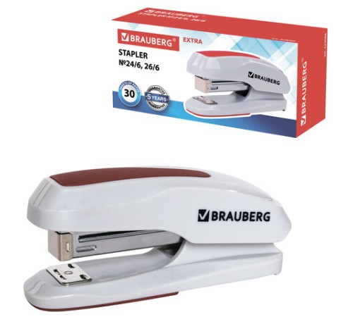 Степлер №24/6, 26/6 BRAUBERG 