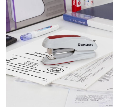 Степлер №24/6, 26/6 BRAUBERG 