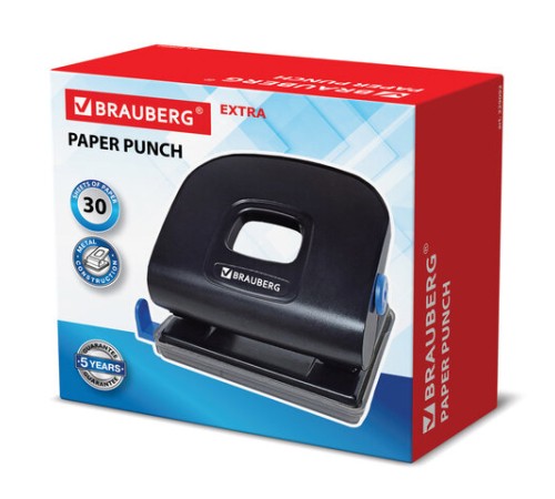 Дырокол металлический BRAUBERG 