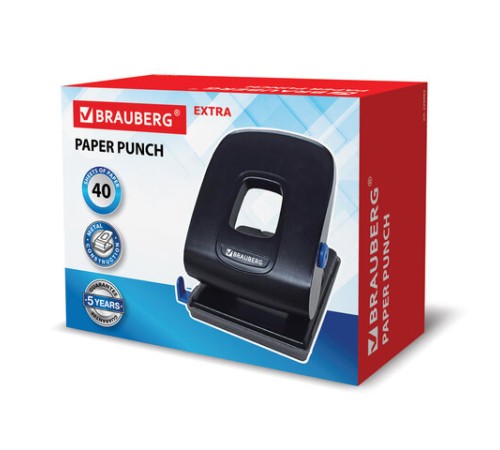 Дырокол металлический BRAUBERG 