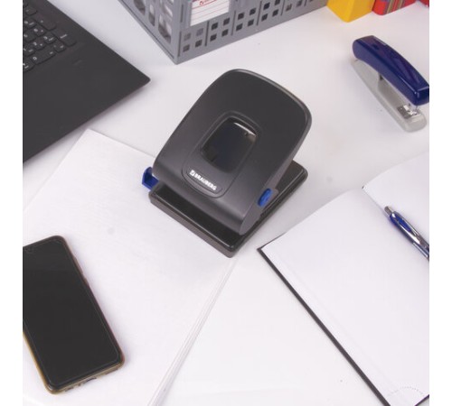 Дырокол металлический BRAUBERG 