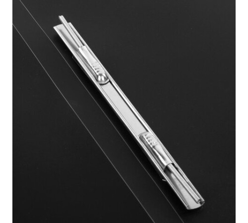 Папка с металлическим скоросшивателем STAFF, черная, до 100 листов, 0,5 мм, 229225