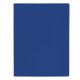 Папка с боковым металлическим прижимом STAFF, синяя, до 100 листов, 0,5 мм, 229232